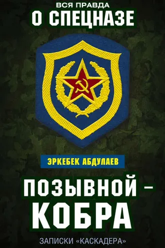 Обложка книги «Позывной – Кобра. Записки «каскадера»»
