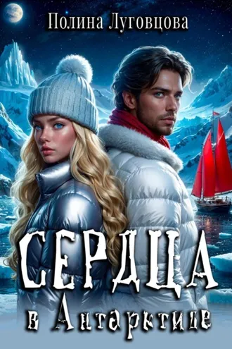 Обложка книги «Сердца в Антарктиде»