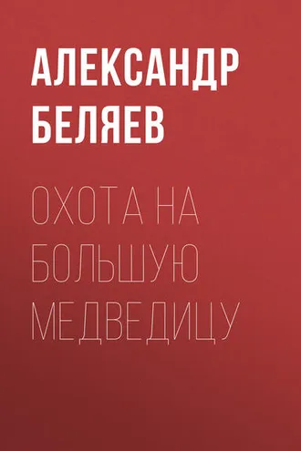 Обложка книги «Охота на Большую Медведицу»