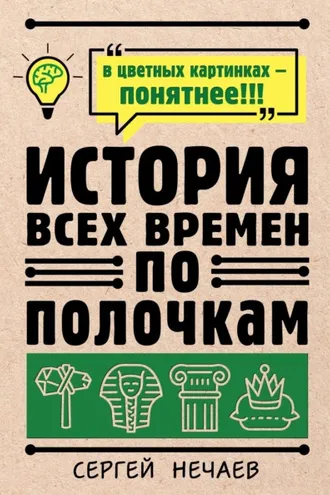 Обложка книги «История всех времен по полочкам»