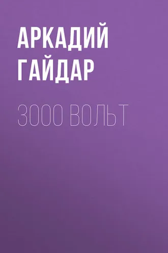 Обложка книги «3000 вольт»