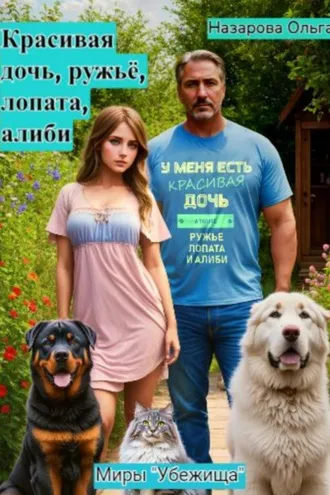 Обложка книги «Красивая дочь, ружьё, лопата, алиби»