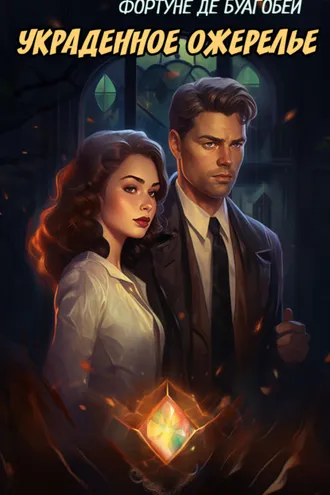 Обложка книги «Украденное ожерелье»