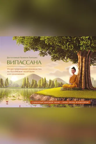 Обложка книги «Випассана. Иллюстрированное руководство по буддийской медитации для начинающих»