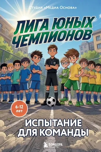 Обложка книги «Лига юных чемпионов 2. Испытание для команды»