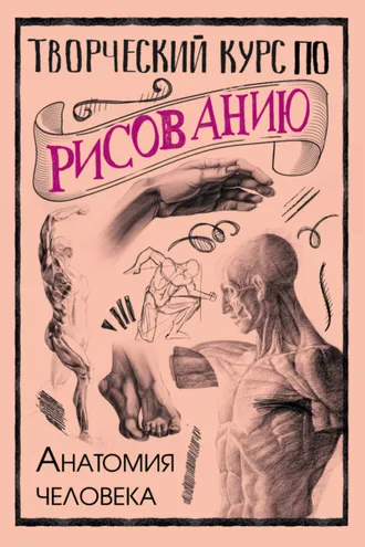 Обложка книги «Творческий курс по рисованию. Анатомия человека»