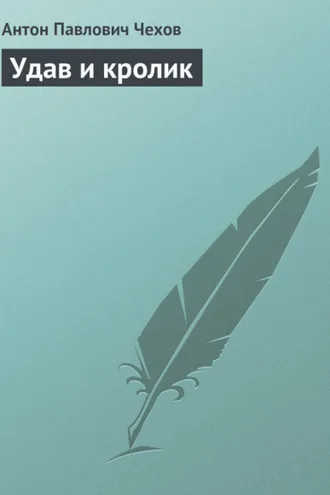Обложка книги «Удав и кролик»