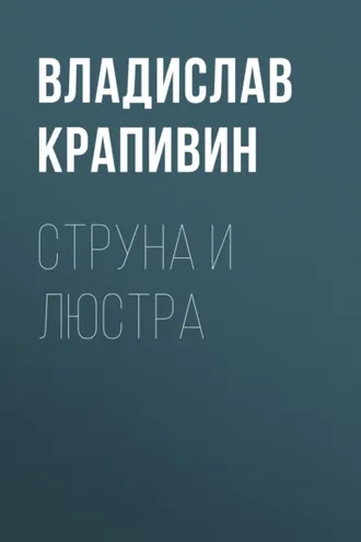 Обложка книги «Струна и люстра»
