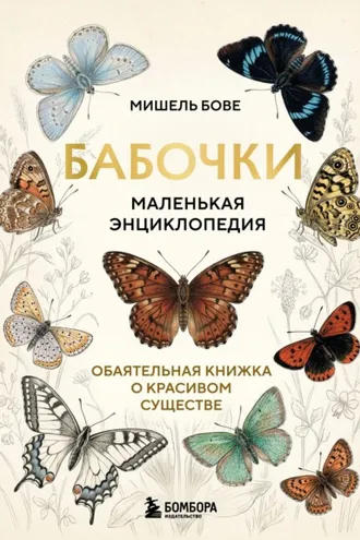 Обложка книги «Бабочки! Маленькая энциклопедия. Обаятельная книжка о красивом существе»