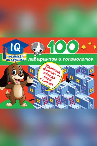 Обложка книги «100 лабиринтов и головоломок»