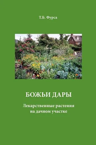 Обложка книги «Божьи дары. Лекарственные растения на дачном участке»