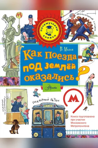Обложка книги «Как поезда под землёй оказались?»