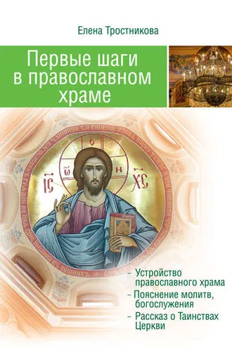 Обложка книги «Первые шаги в православном храме (двенадцать совместных путешествий)»