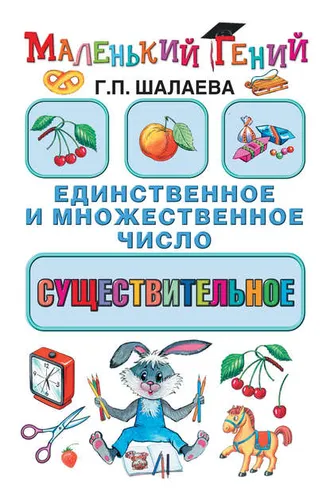 Обложка книги «Существительное: единственное и множественное число»