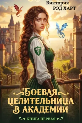 Обложка книги «Боевая целительница в Академии. Первая книга»