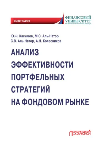 Обложка книги «Анализ эффективности портфельных стратегий на фондовом рынке»