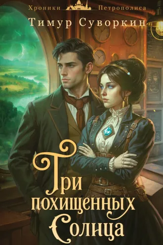 Обложка книги «Три похищенных солнца. Расследования механического сыщика»