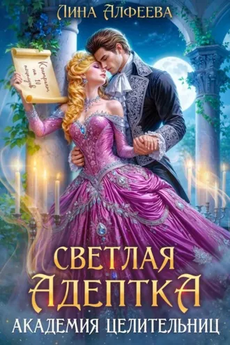 Обложка книги «Светлая адептка. Академия целительниц»