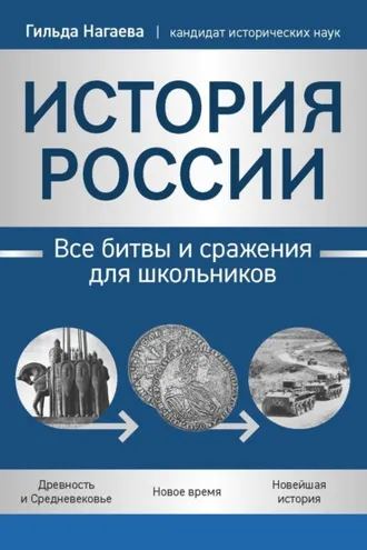 Обложка книги «История России. Все битвы и сражения для школьников»