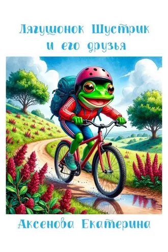 Обложка книги «Лягушонок Шустрик и его друзья»