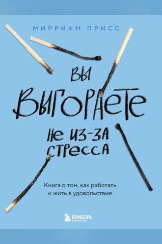 Обложка книги «Вы выгораете не из-за стресса. Книга о том, как работать и жить в удовольствие»