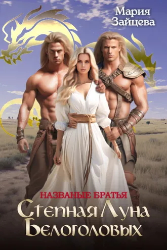 Обложка книги «Степная луна белоголовых»