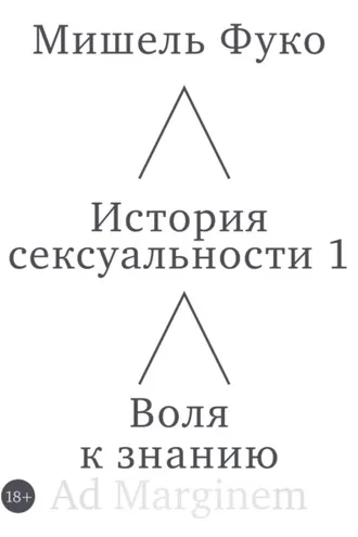 Обложка книги «История сексуальности 1. Воля к знанию»