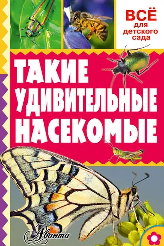 Обложка книги «Такие удивительные насекомые»