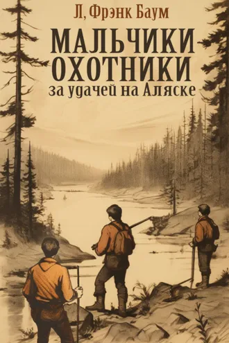 Обложка книги «Мальчики-охотники за удачей на Аляске»