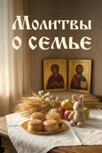 Обложка книги «Молитвы о семье»