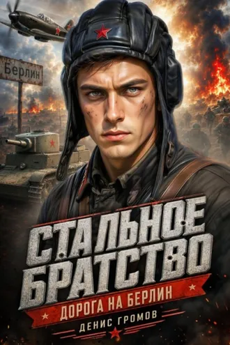 Обложка книги «Стальное братство. Дорога на Берлин.»