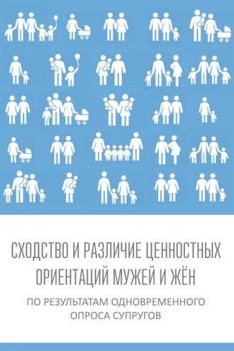 Обложка книги «Сходство и различие ценностных ориентаций мужей и жён по результатам одновременного опроса супругов»