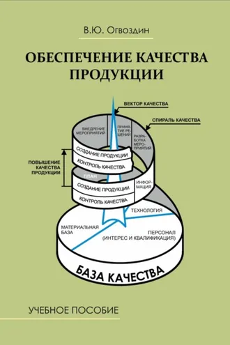 Обложка книги «Обеспечение качества продукции»