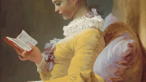 Жан-Оноре Фрагонар, «Девушка, читающая книгу» (около 1769)
